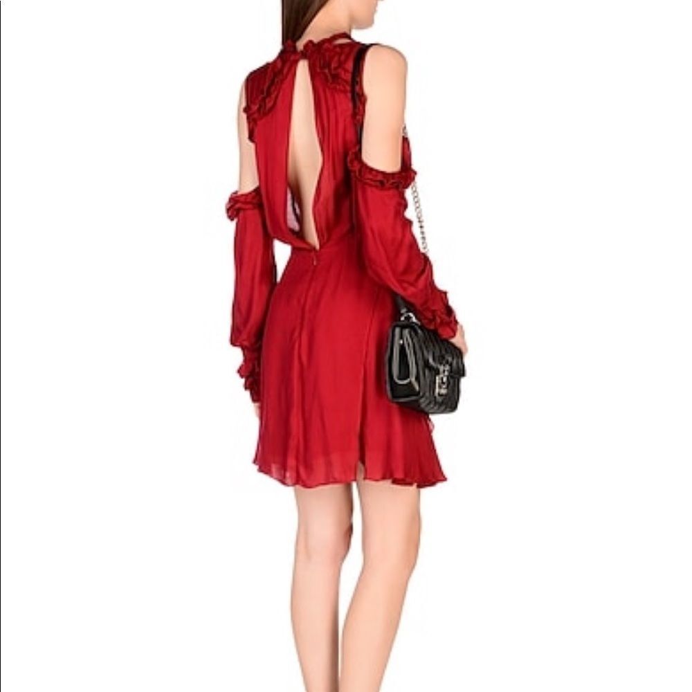 IRO- Raspberry Mini Dress Size 38 (M/6) - Picture 3 of 12